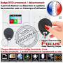 Badge RFID pour un accès sécurisé et rapide au système d'alarme.