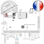 Alarme TCP/IP, 4G, PSTN Meian FC-7668 PRO, idéale pour maisons et commerces.